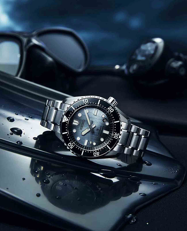 Часы Seiko Prospex Sea SLA073J1 — синий, сталь металл