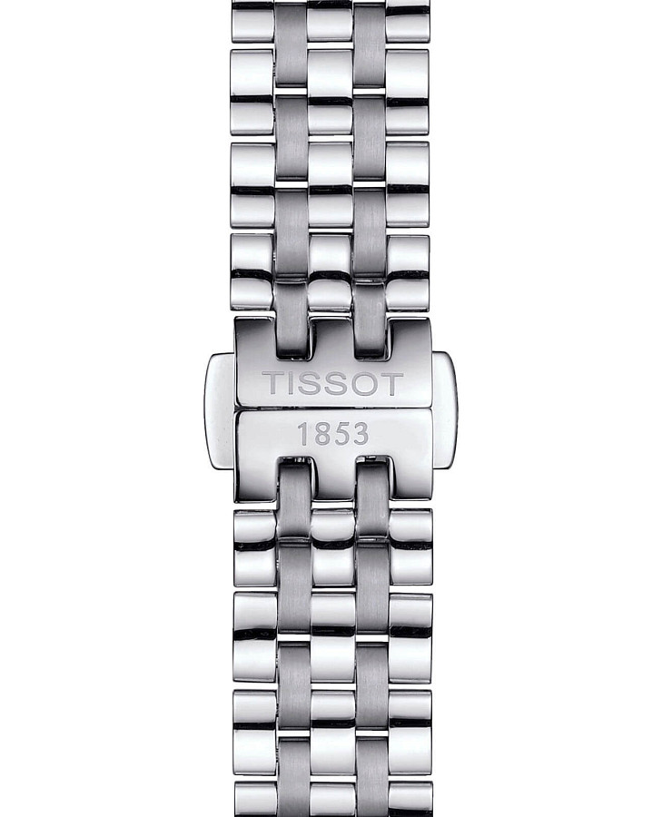 Часы Tissot Carson Automatic Lady T122.207.11.036.00 — белый, механические