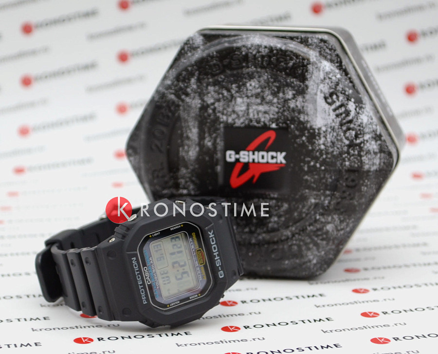 Часы Casio G-Shock G-5600UE-1DR (G-5600UE-1) — пластик, пластик