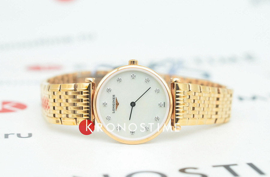 Часы Longines La Grande Classique L4.209.1.97.8 — кварцевые, сталь металл
