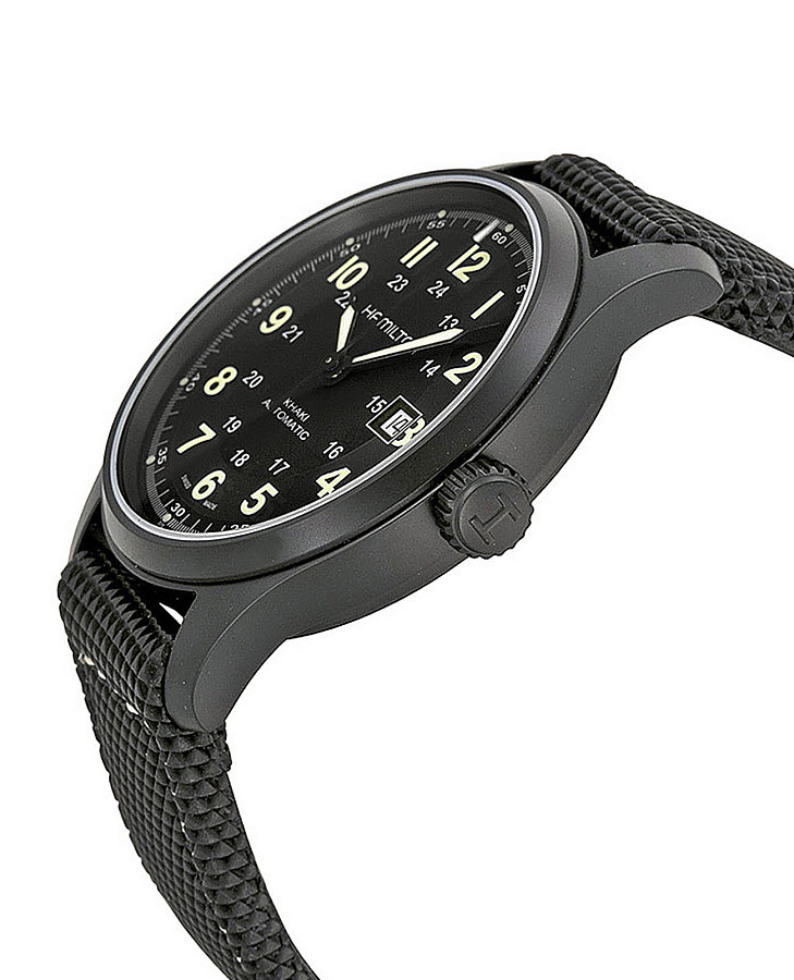 Часы Hamilton Khaki Field Titanium Auto H70575733 — механические, Швейцария, мужские