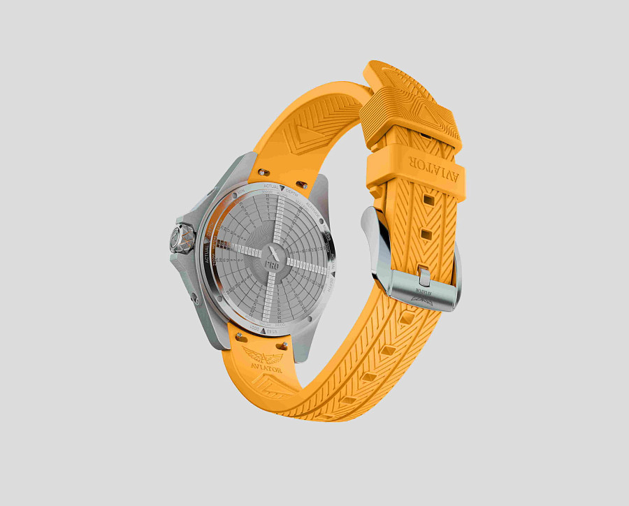 Часы Aviator Xpro Dive 200 V.1.42.0.375.0 — сталь металл, Швейцария