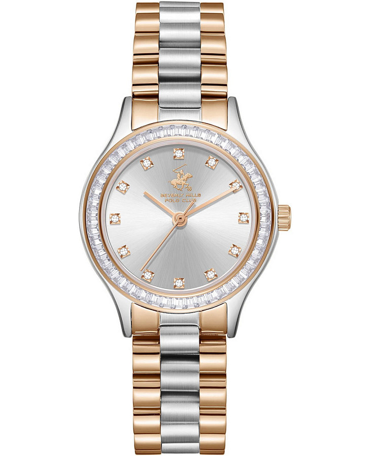 Часы Beverly Hills Polo Club BP3639C.530 — женские, серебристый