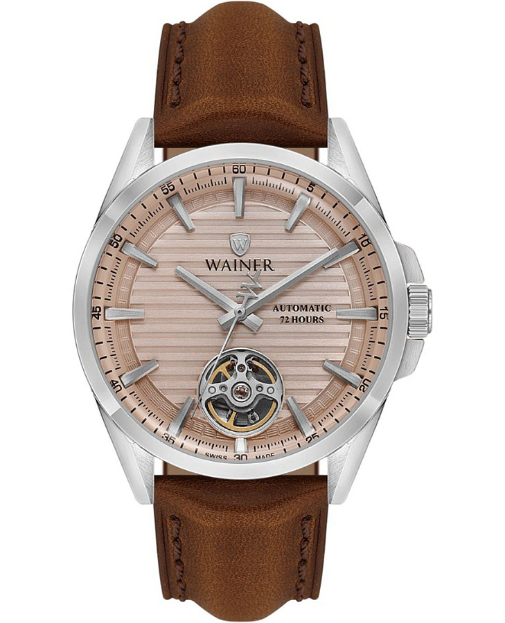 Часы Wainer Automatic WA.25400-F — мужские, бежевый