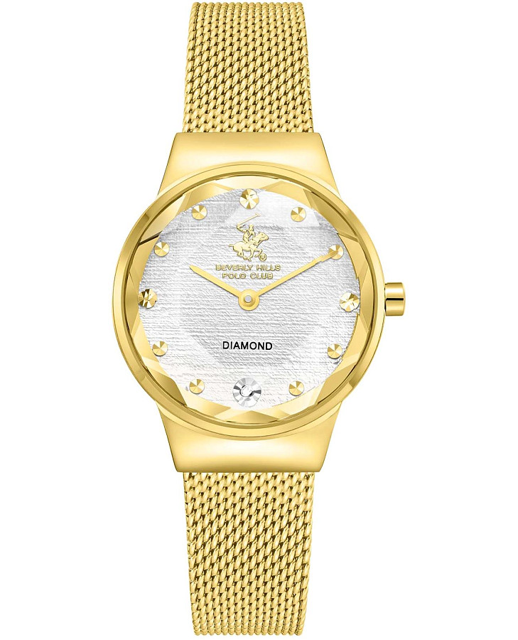 Часы Beverly Hills Polo Club BP3768X.130 — женские, серебристый