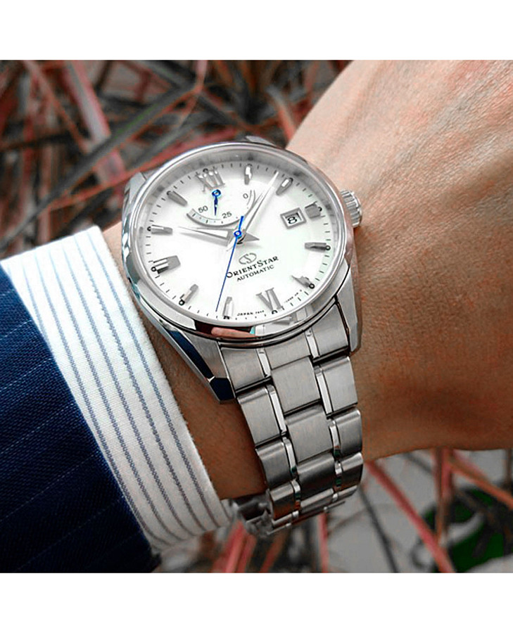 Часы Orient Star RE-AU0006S (RK-AU0006S) — мужские, серебристый