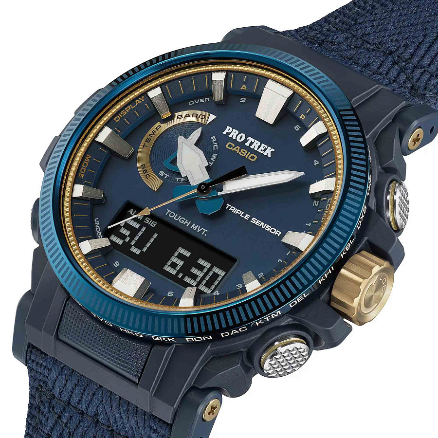 Часы Casio Pro Trek PRW-61SS-2DR (PRW-61SS-2) — кварцевые, сталь металл пластик