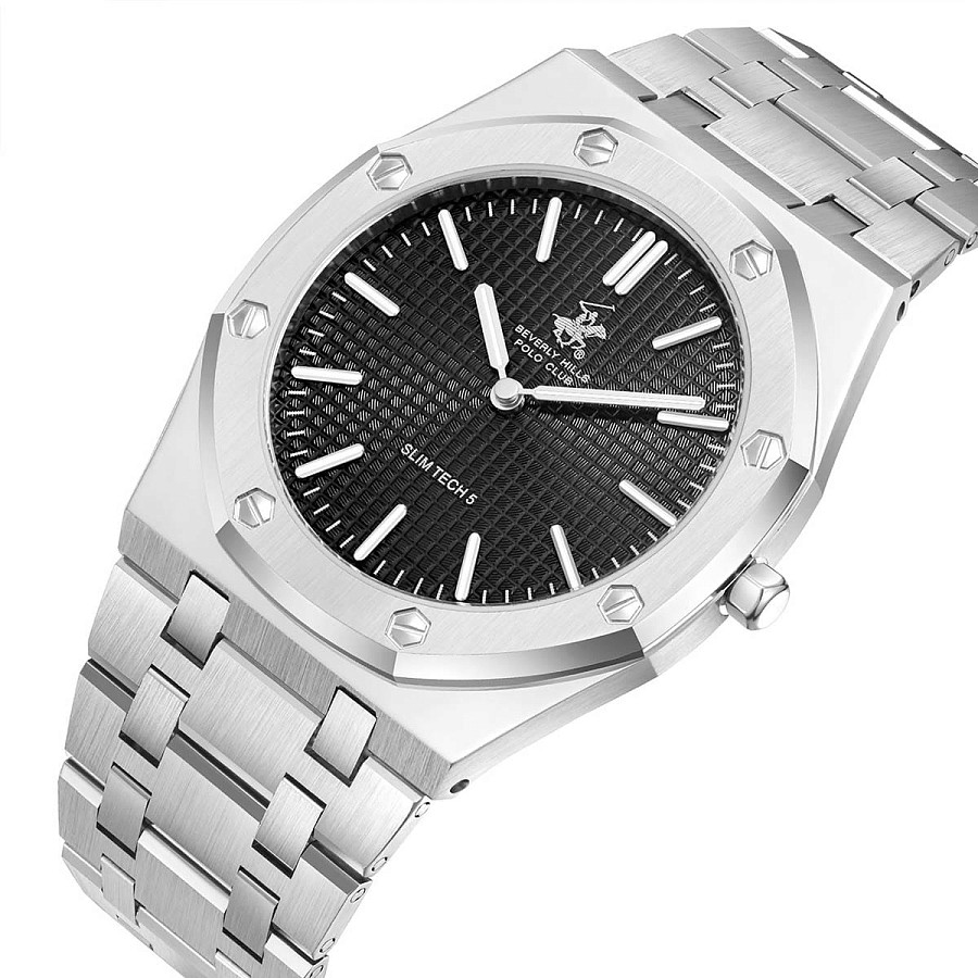 Часы Beverly Hills Polo Club BP3825X.360 — кварцевые, сталь металл
