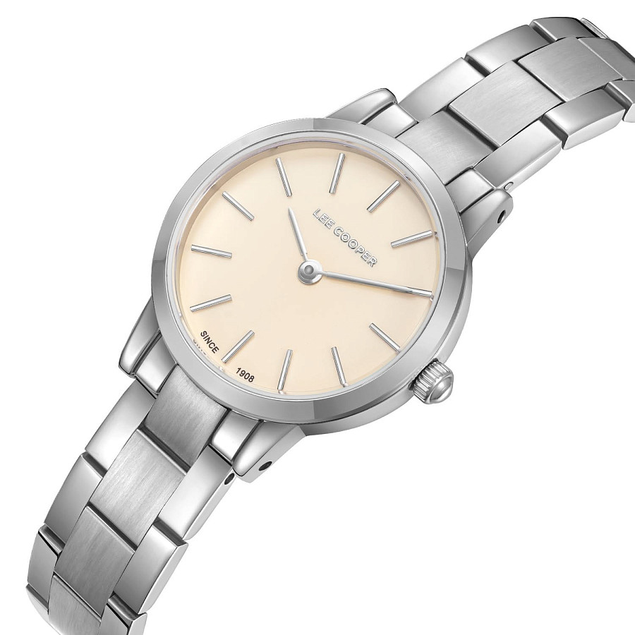 Часы Lee Cooper LC08098.310 — кварцевые, металл суперметалл