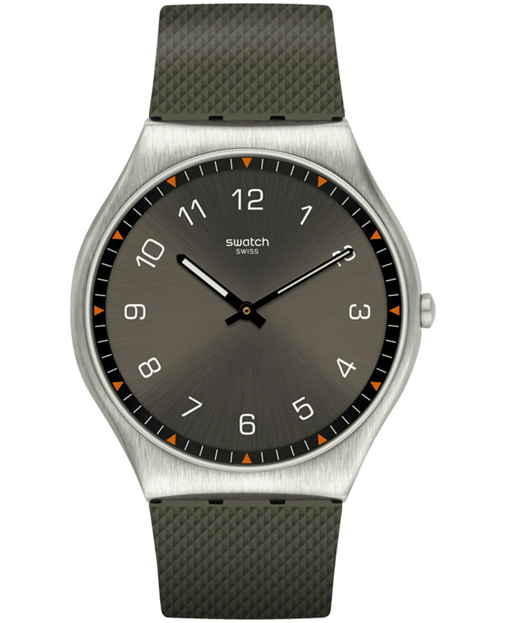Часы Swatch Skin Irony 42 SS07S103 — женские, коричневый