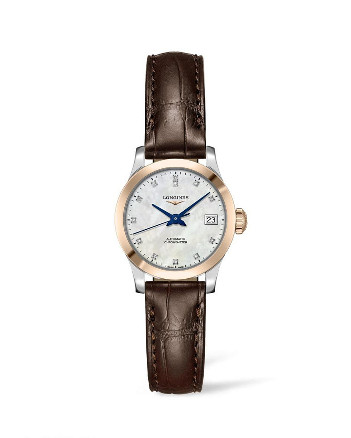 Часы Longines Record Collection L2.320.5.87.2 — механические, сталь металл