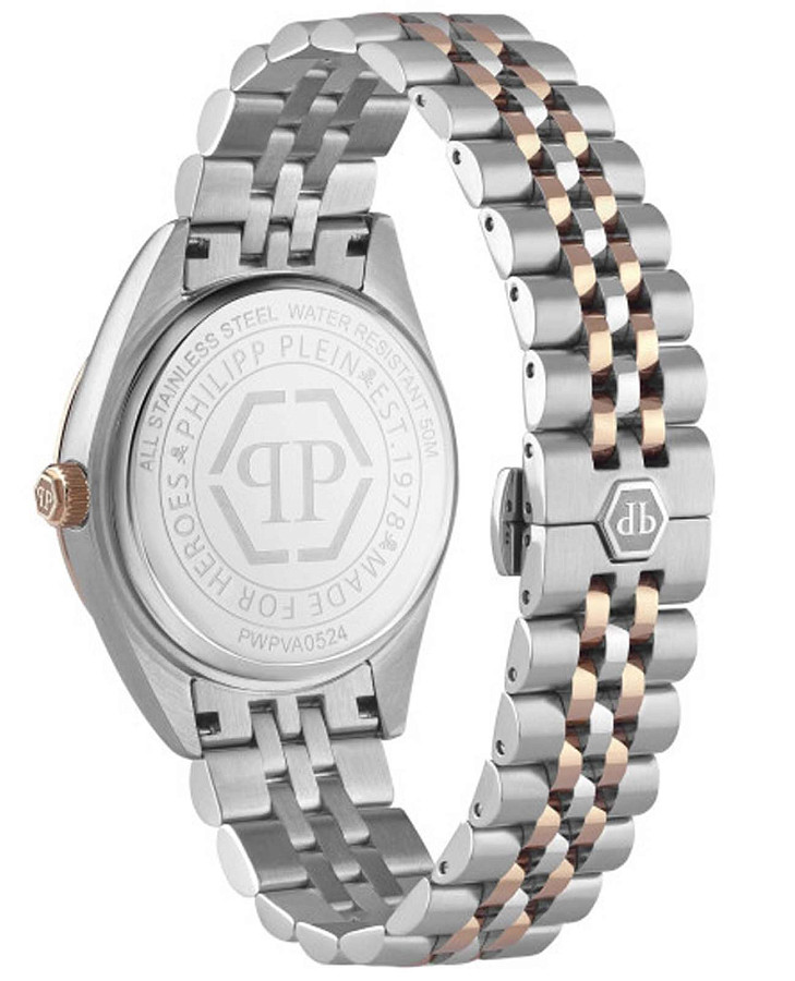 Часы Philipp Plein Date Superlative Gent PWPVA0524 — синий, металл сталь