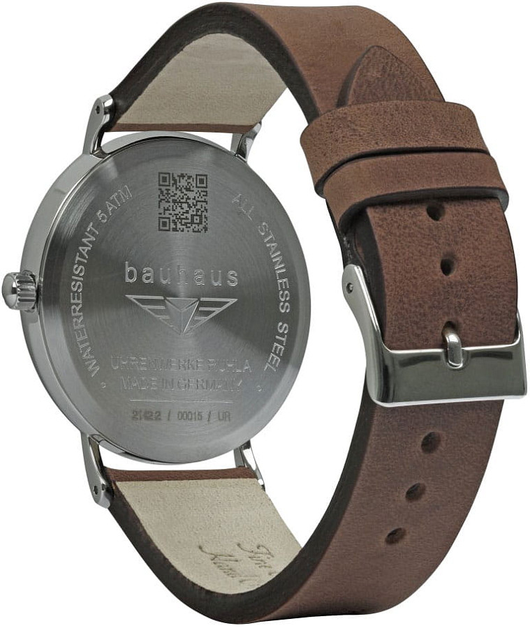Часы Bauhaus Classic 21422 — кварцевые, сталь металл