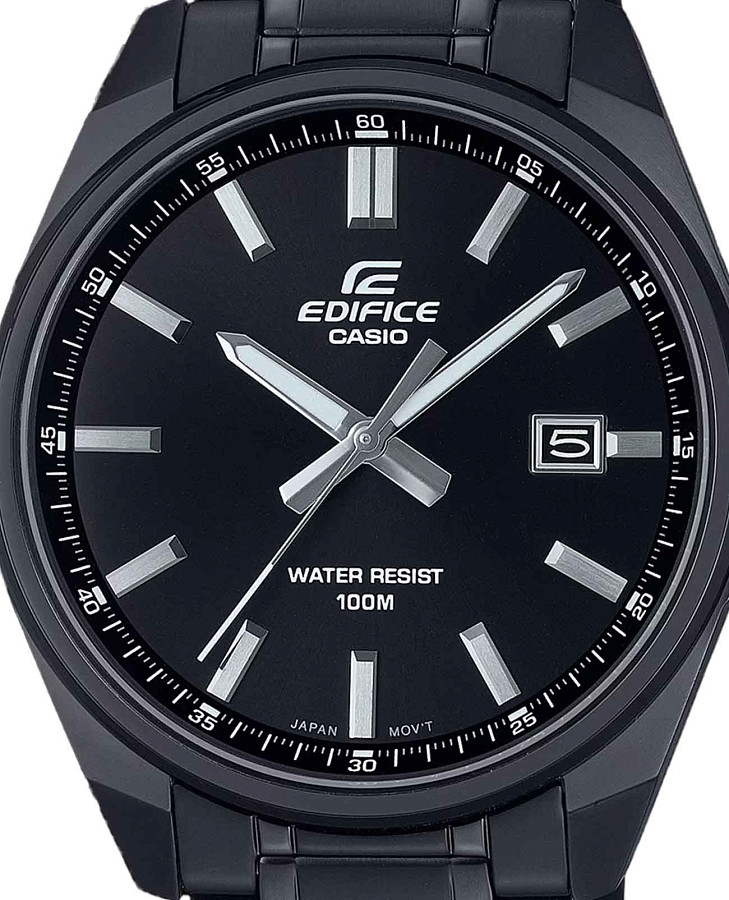 Часы Casio Edifice EFV-150DC-1AVUDF (EFV-150DC-1A) — кварцевые, сталь металл