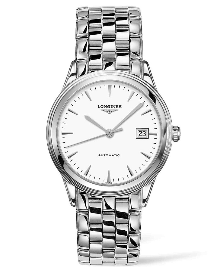 Часы Longines Flagship L4.974.4.12.6 — мужские, белый