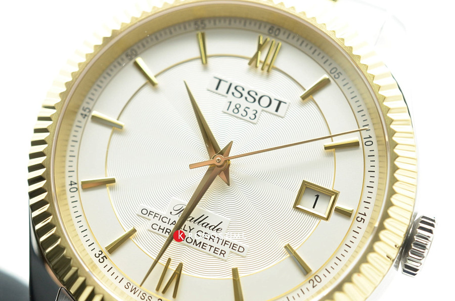 Часы Tissot Ballade Powermatic 80 Silicium T108.408.22.278.01 — серебристый, сталь металл