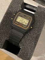 Фото покупателя: Японские часы Casio Collection F-91W-3