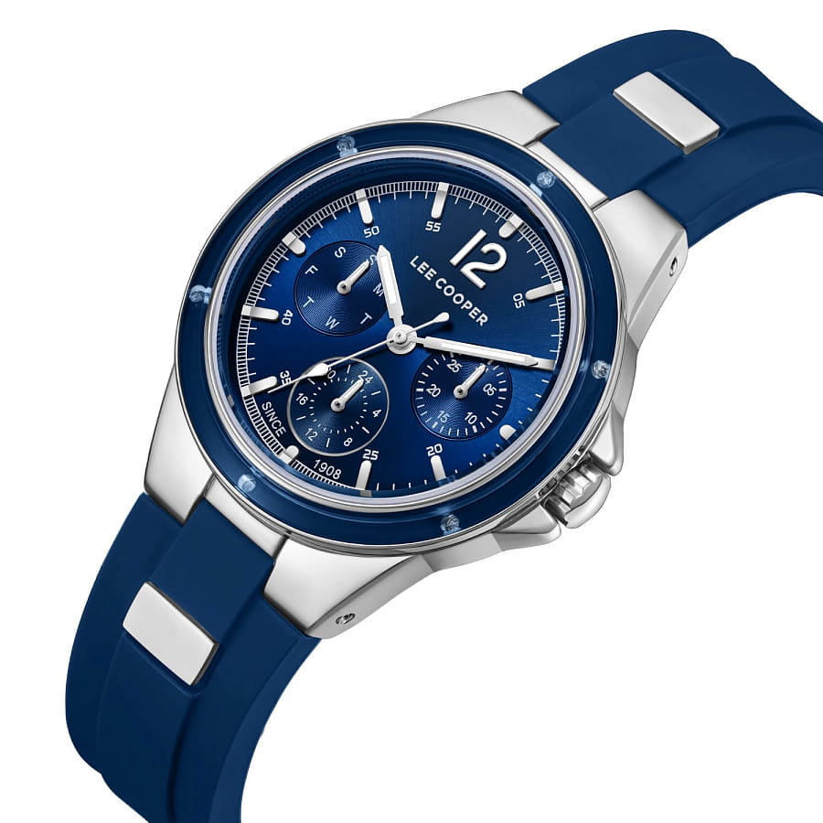 Часы Lee Cooper LC08099.399 — кварцевые, металл суперметалл