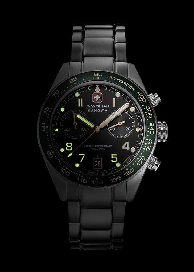 Часы Swiss Military Hanowa Spitfire SMWGI0007703 — мужские, нержавеющая сталь