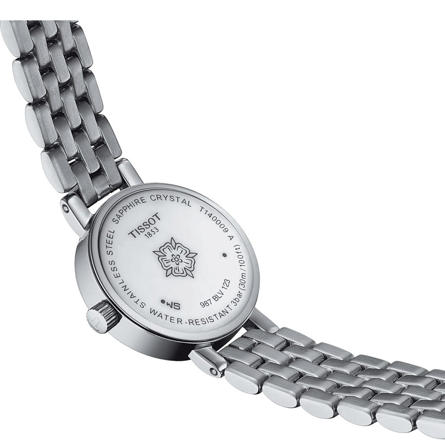 Часы Tissot Lovely Round T140.009.61.116.00 — нержавеющая сталь 316l, женские
