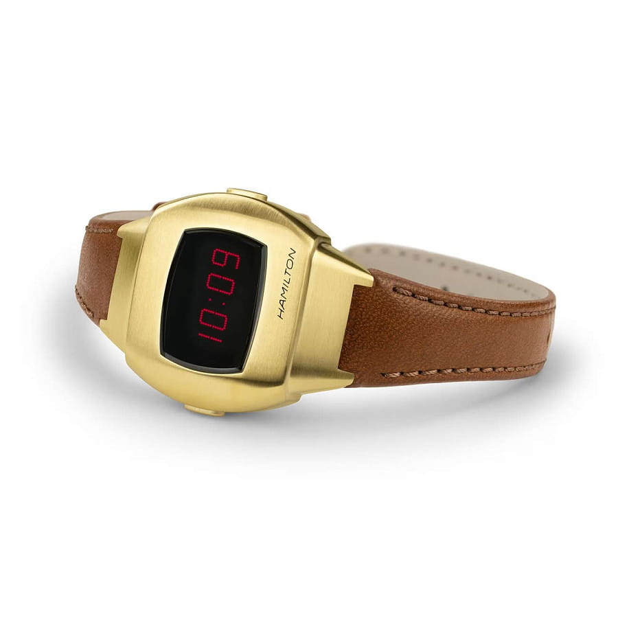 Часы Hamilton American Classic PSR 74 H52314530 — кожаный, мужские