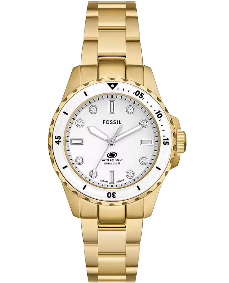 Часы Fossil Blue Dive ES5350 — женские, белый