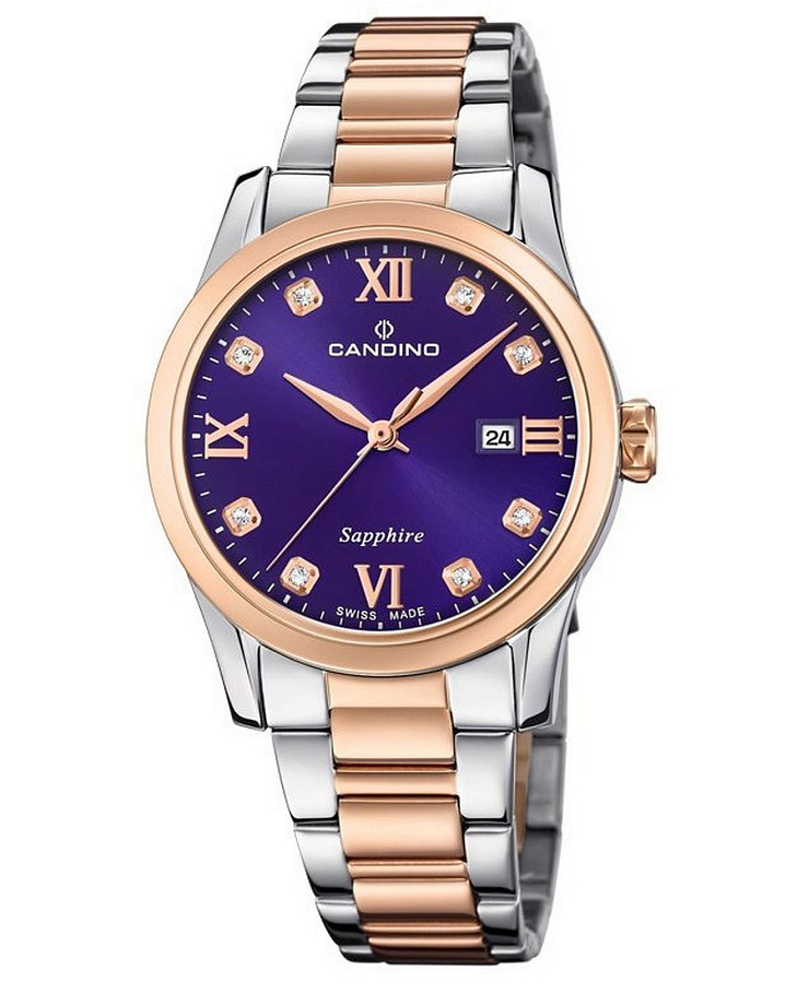 Часы Candino Elegance C4739/2 — женские, фиолетовый