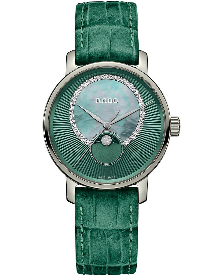 Часы Rado Diamaster R14055935 — женские, зеленый
