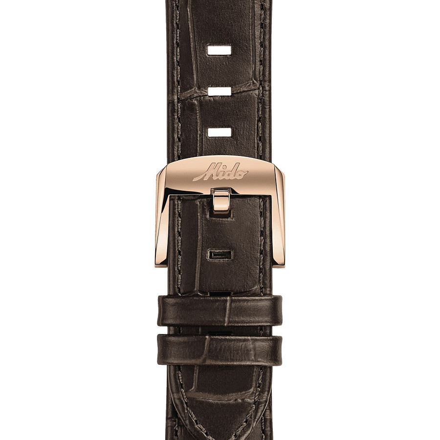 Часы Mido Multifort Patrimony Chronograph M040.427.36.042.00 — кожаный, мужские