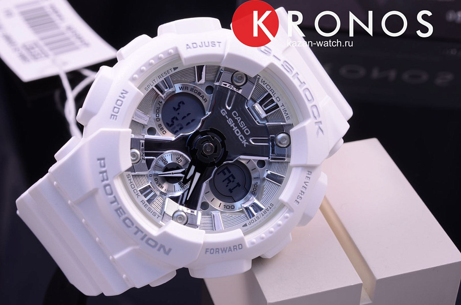 Часы Casio G-Shock GMA-S120MF-7A1 — пластик, женские