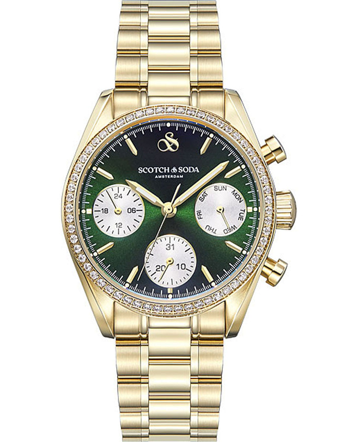 Часы Scotch&Soda SSW.122C — женские, зеленый