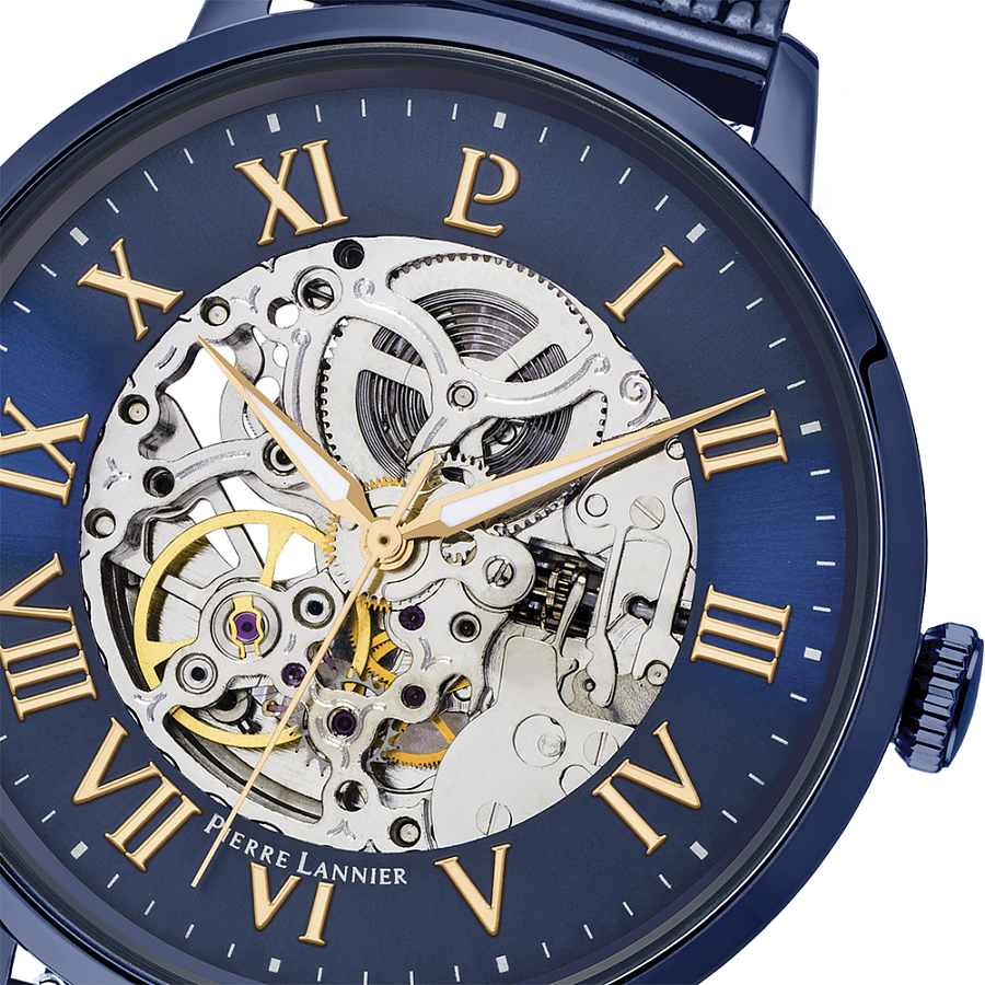 Часы Pierre Lannier Automatic 318B468 — механические, сталь металл