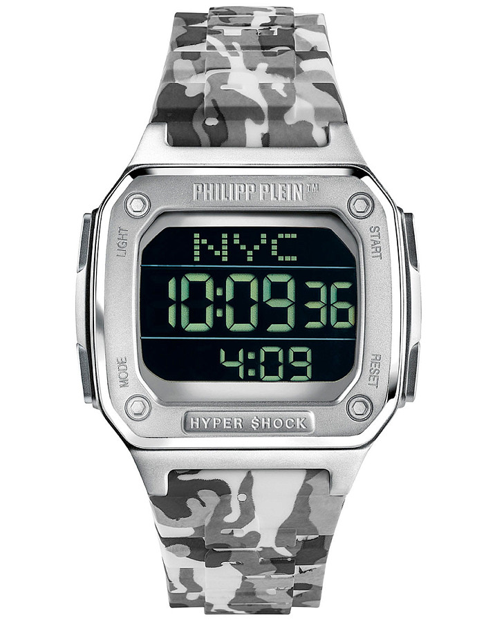 Часы Philipp Plein Hyper Shock PWHAA1522 — мужские, черный
