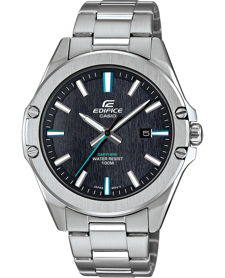 Часы Casio Edifice EFR-S107D-1AVUEF — мужские, серый