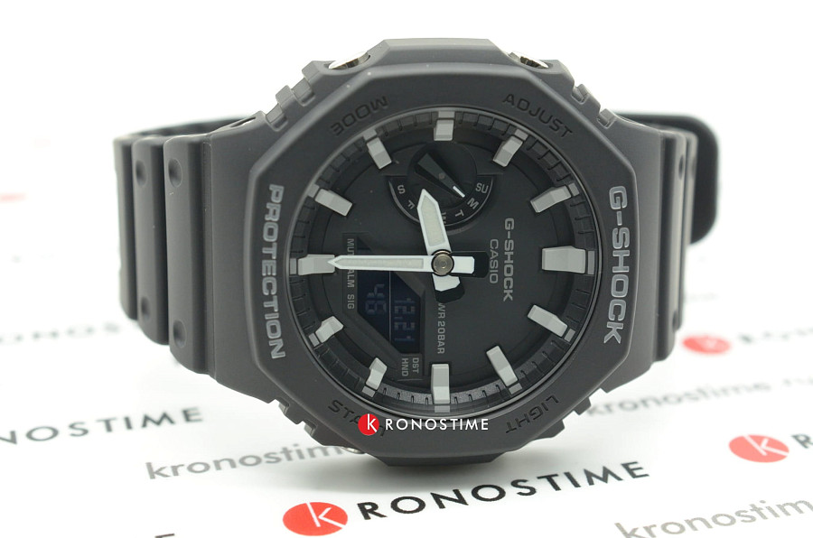 Часы Casio G-Shock GA-2100-1ADR (GA-2100-1A) — мужские, электронные