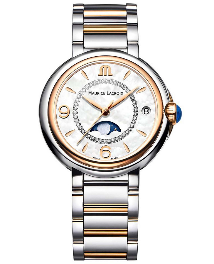 Часы Maurice Lacroix FIABA Date FA1084-PVP13-150-1 — женские, белый