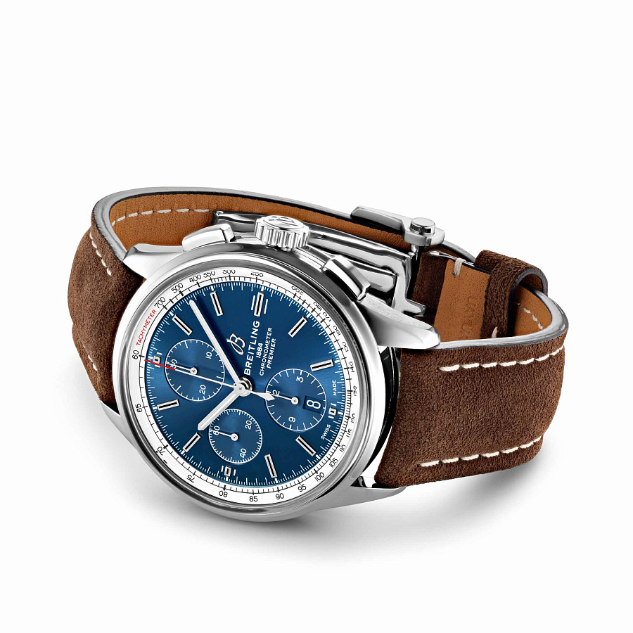 Часы Breitling Premier Chronograph 42 A13315351C1X1 — сталь металл, Швейцария