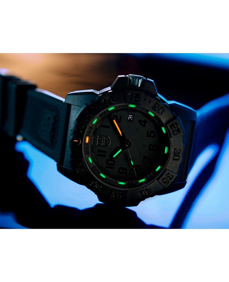 Часы Luminox Navy SEAL XS.3501.BO.F — черный, металл сталь