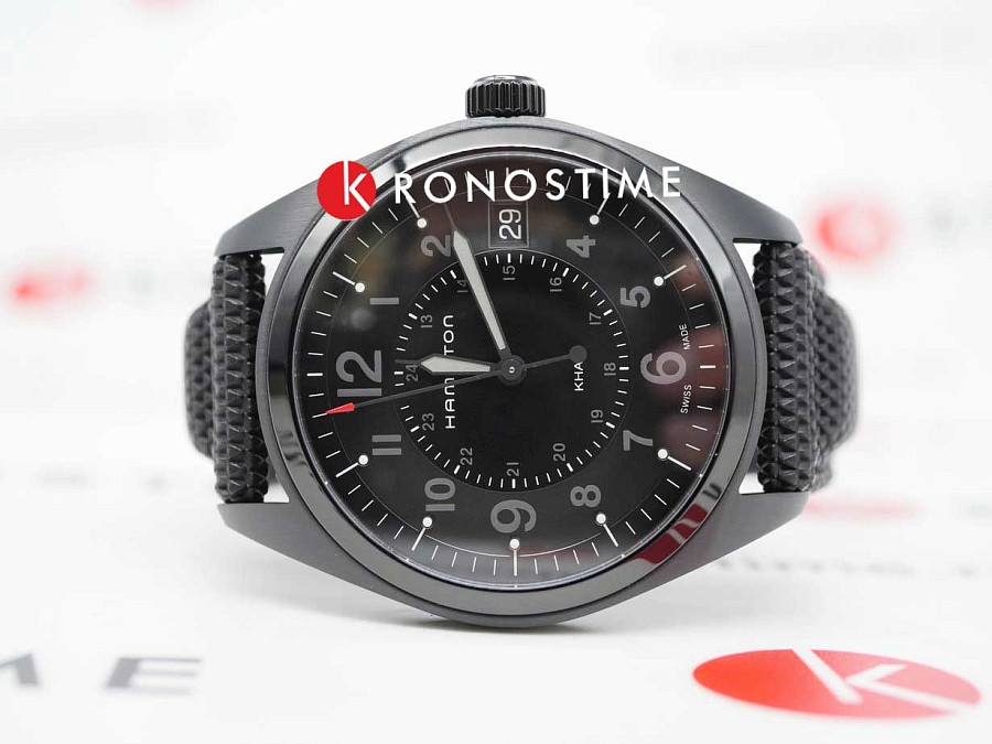 Часы Hamilton Khaki Field Quartz H68401735 — кварцевые, сталь