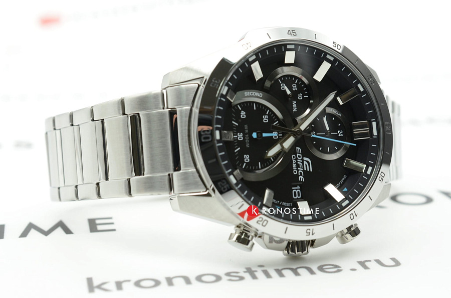 Часы Casio Edifice EFR-571D-1AVUDF (EFR-571D-1A) — мужские, нержавеющая сталь