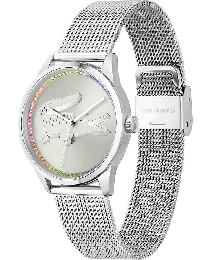 Часы Lacoste Ladycroc 2001259 — кварцевые, сталь металл