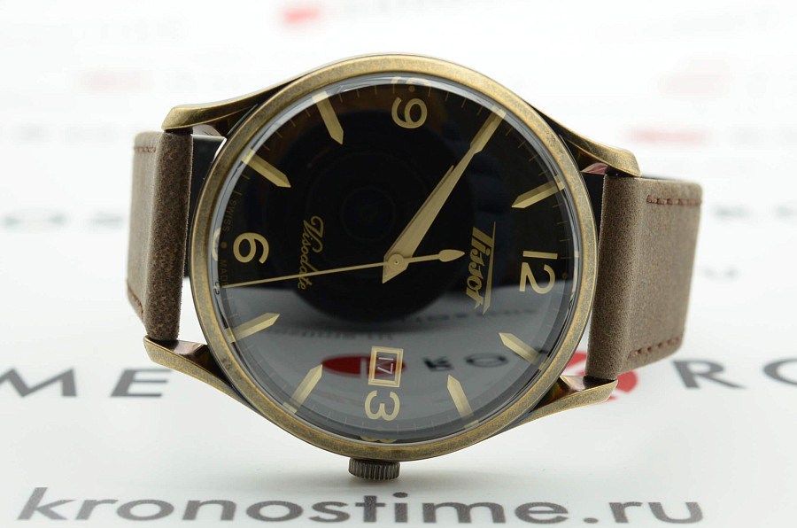 Часы Tissot Heritage Visodate T118.410.36.057.00 — Швейцария, кварцевые
