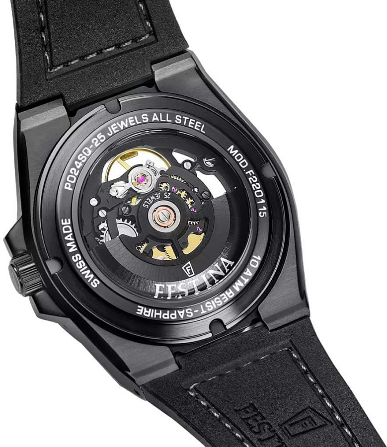 Часы Festina Automatic F22015/1 — механические, металл сталь