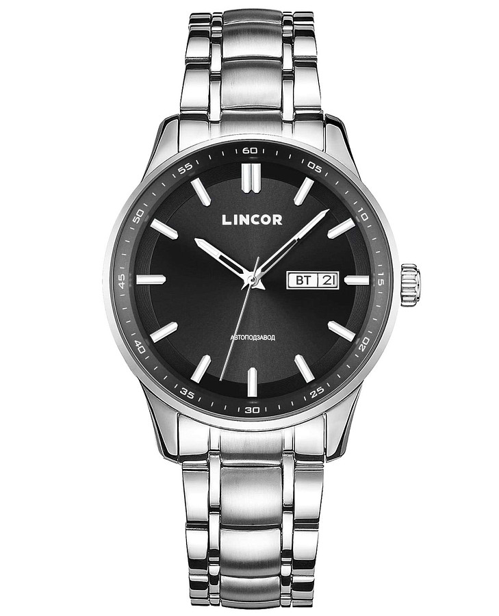 Часы Lincor UNI 1789B-1 — мужские, черный
