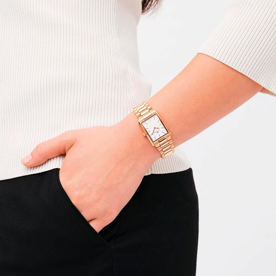Часы Daniel Wellington Bound 3-Link Rose Gold DW00100699 — артикул DW00100699