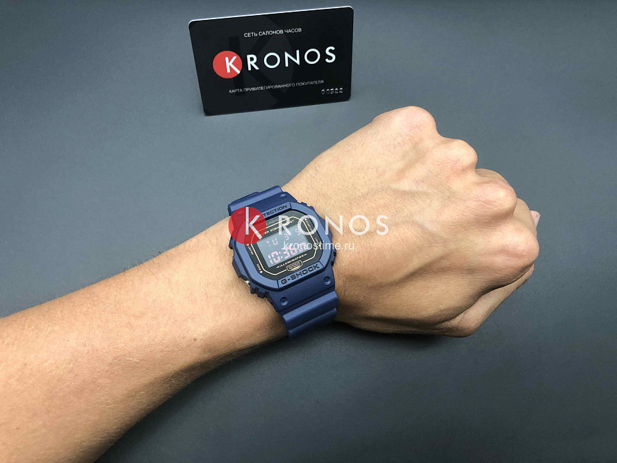 Часы Casio G-Shock DW-5600BBM-2 — мужские, пластик