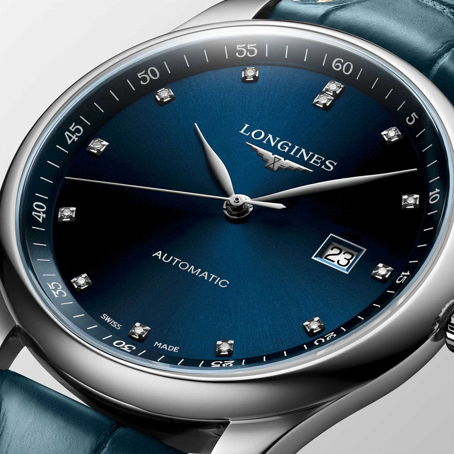 Часы Longines Master Collection L2.893.4.97.0 — мужские, кожаный