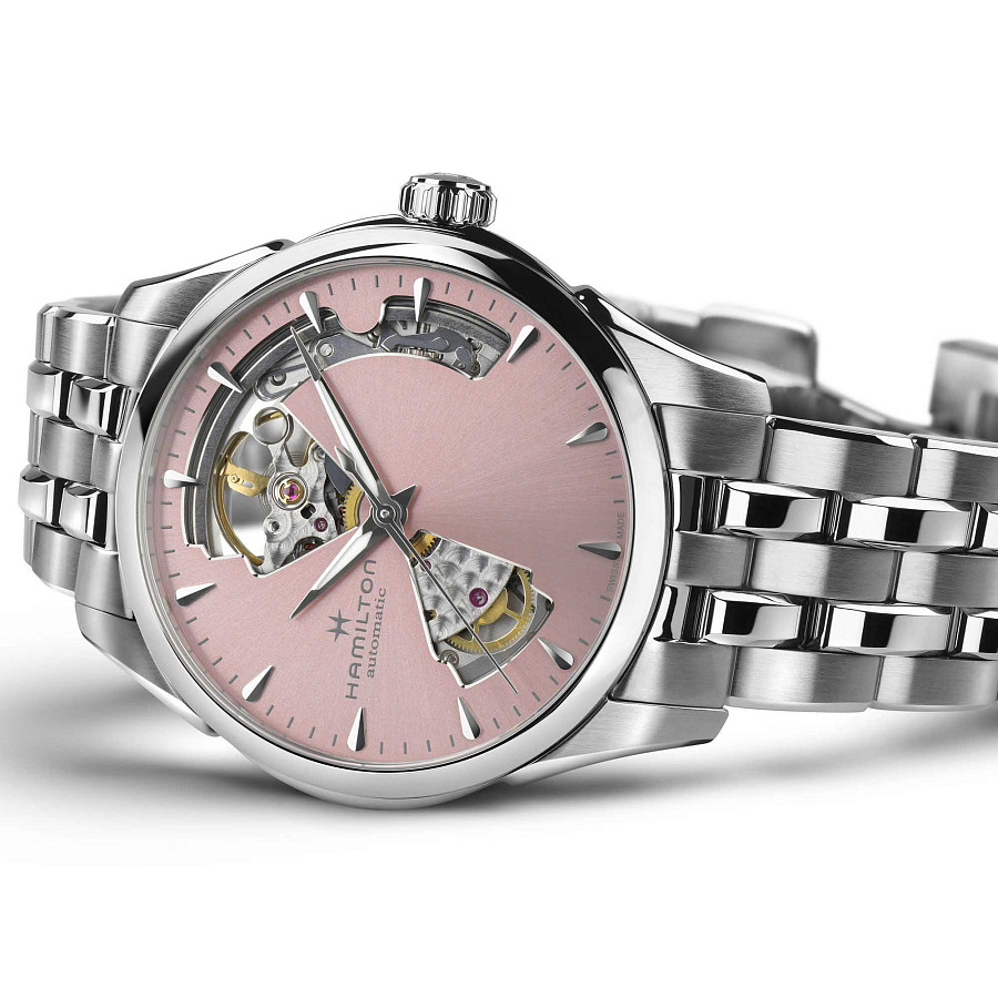 Часы Hamilton Jazzmaster Open Heart Lady Auto H32215170 — металл сталь, Швейцария
