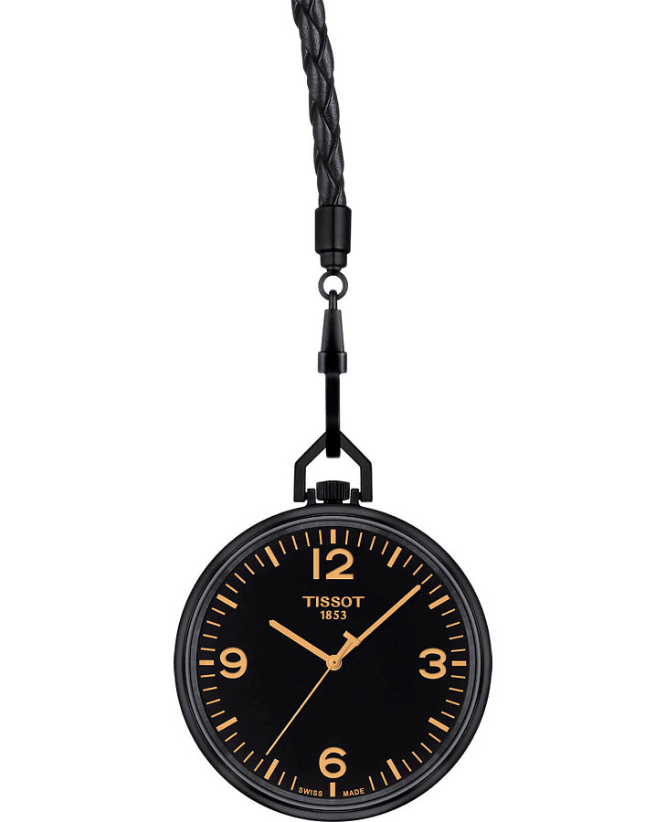 Часы Tissot Lepine T863.409.99.057.00 — мужские, черный