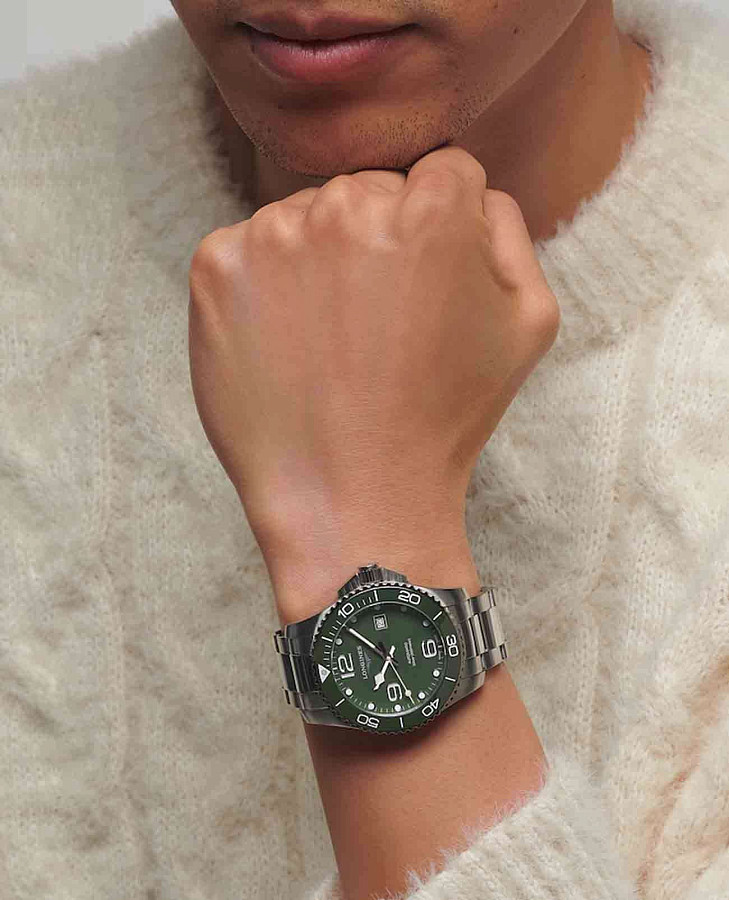 Часы Longines HydroConquest L3.782.4.06.6 — Швейцария, механические